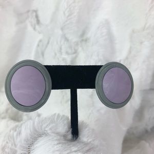 Avon 90’s plastic dot earrings sun bleached colors